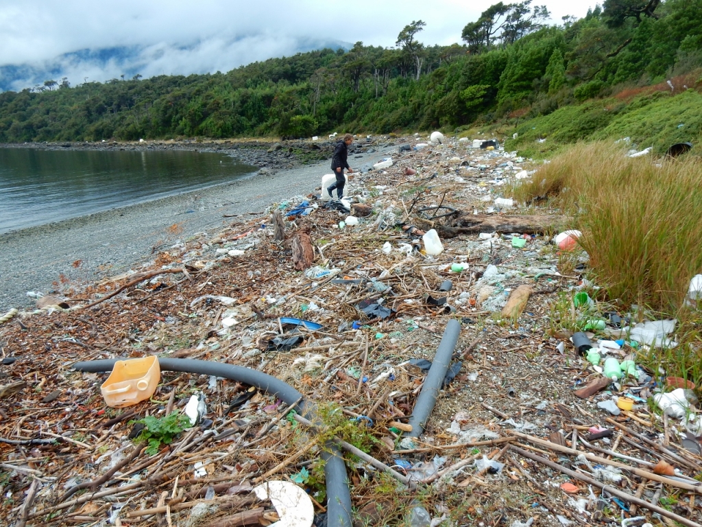 Plastikmüll in Süd-Chile